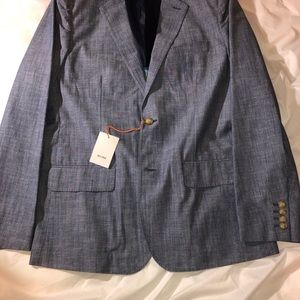 Jack Spade Chambray Blazer Jacket